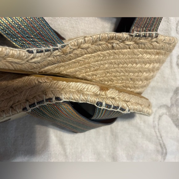 Vince Stefania’s multi metallic wedge, size 10 - Picture 3 of 12